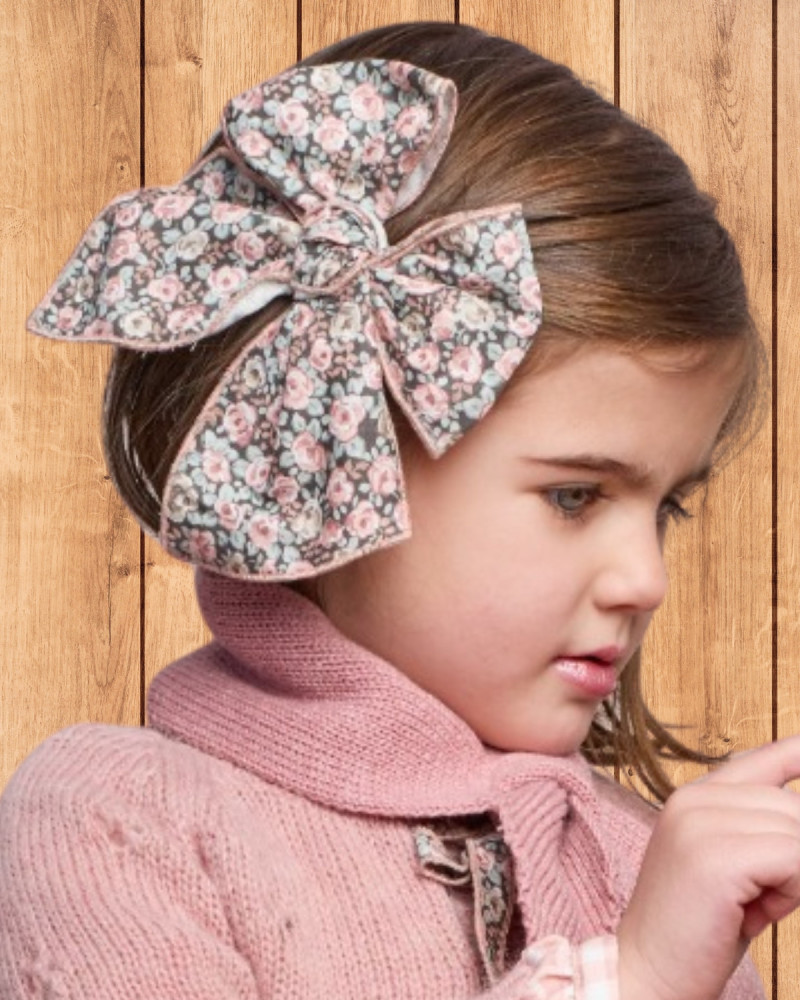 Lazo Mediano Flores La Tata | Caperú Kids | La Martinica | Ropa Infantil