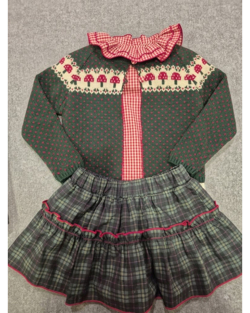 Conjunto Completo Falda Canterbury La Martinica | Ropa Juvenil | Caperú Kids