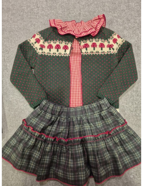Conjunto Completo Falda Canterbury La Martinica | Ropa Juvenil | Caperú Kids