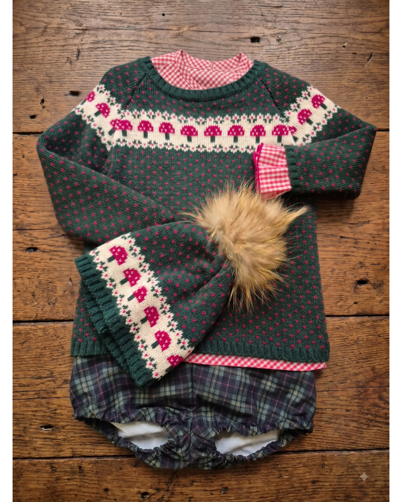 Jersey Niño Setas Canterbury | Caperú Kids | Punto Invierno|
