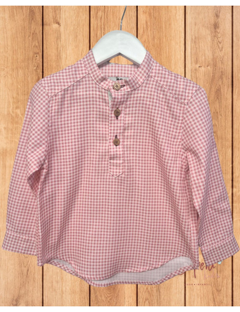 Comprar Camisa Niño Mao Vichy Xandre La Martinica
