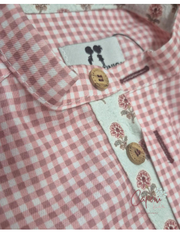 Comprar Camisa Niño Mao Vichy Xandre La Martinica 2