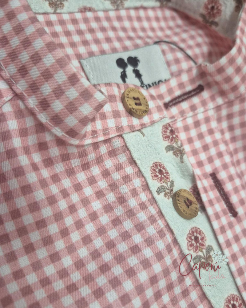 Comprar Camisa Niño Mao Vichy Xandre La Martinica