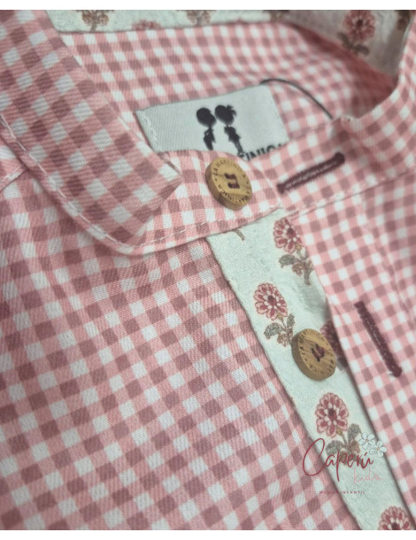 Comprar Camisa Niño Mao Vichy Xandre La Martinica