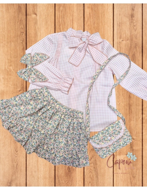 Conjunto Falda Balancín de La Martinica - Nueva Colección | Caperú Kids