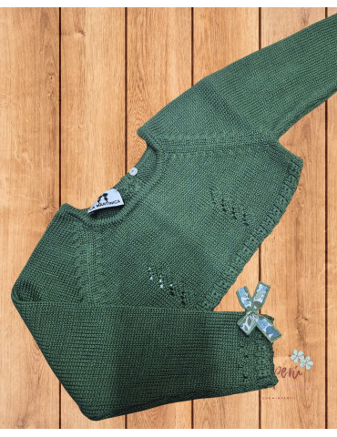 Jersey Corto Verde Olivo La Martinica | Moda Infantil