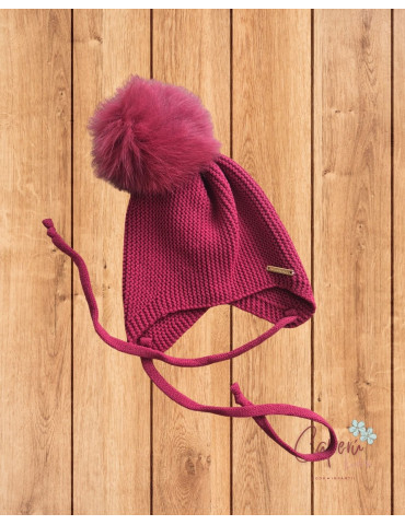 Gorro Pompón Cereza Pangasa - Caperú Kids
