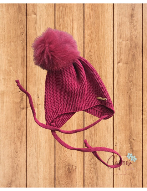 Gorro Pompón Cereza Pangasa - Caperú Kids