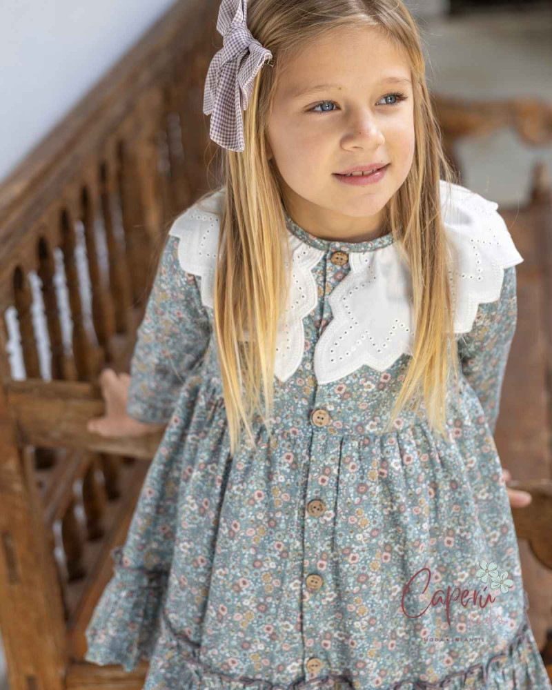 Vestido Flores Elira Boétie | Estilo Infantil Exclusivo