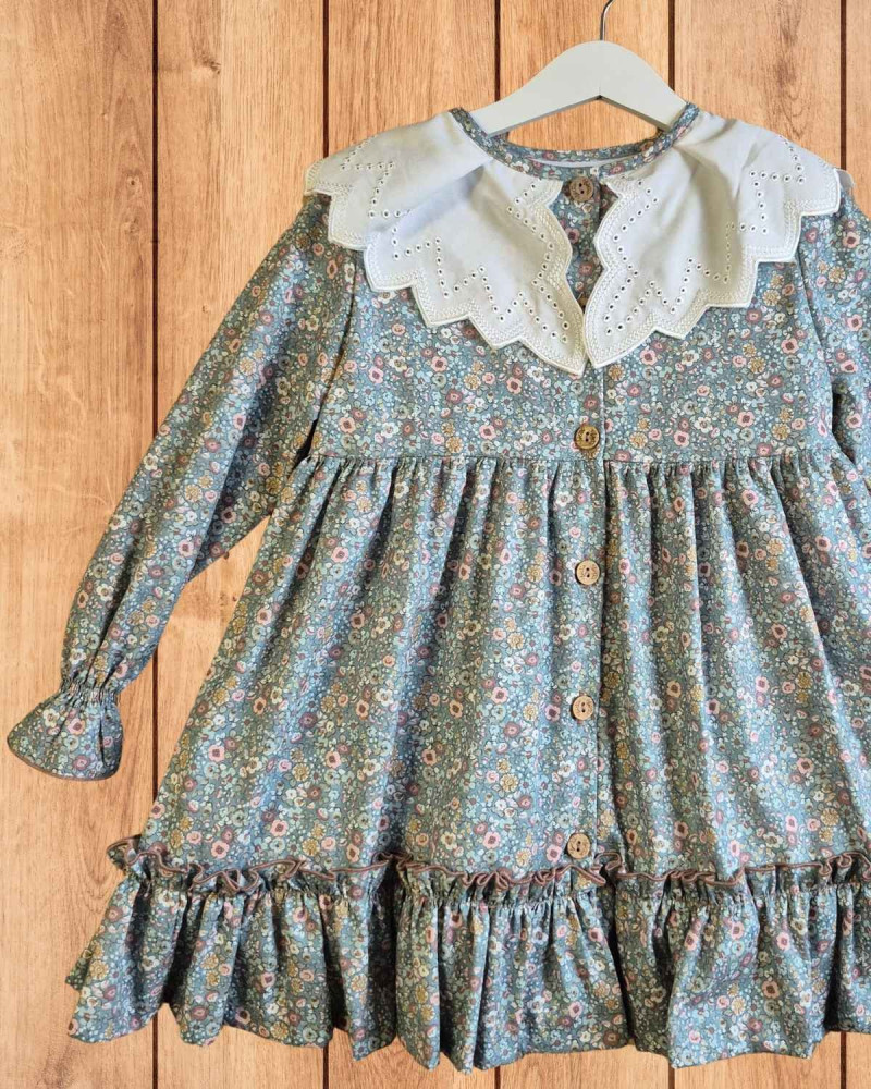 Vestido Flores Elira Boétie | Estilo Infantil Exclusivo