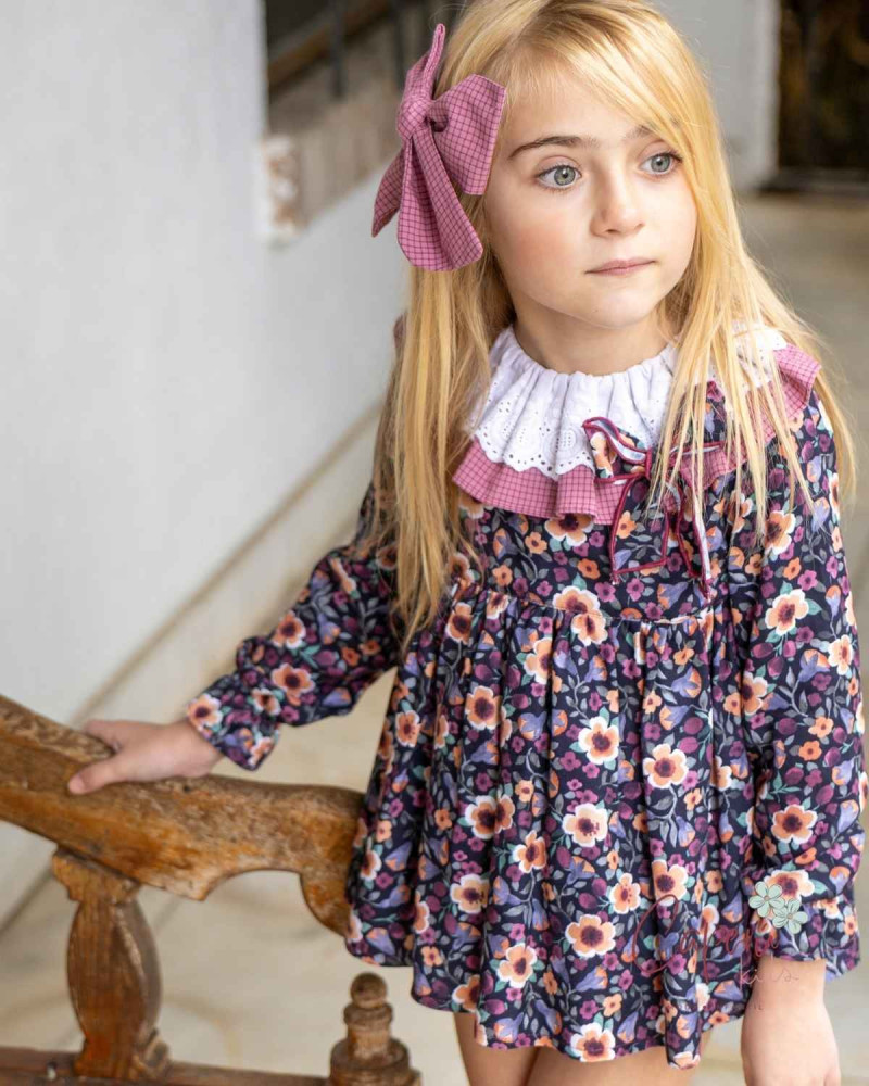 Ranita Puntilla Flores Agnes Boétie - Moda Exclusiva