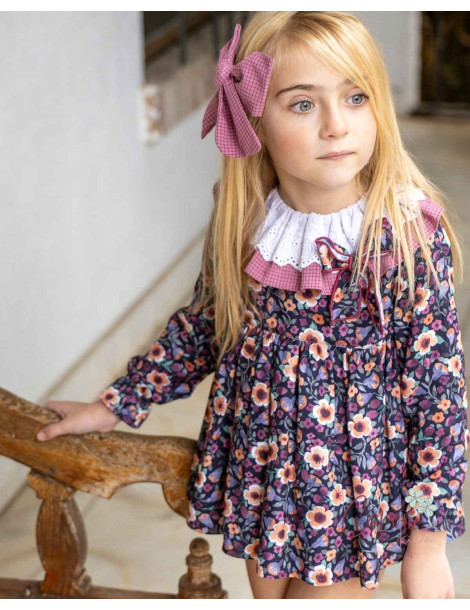 Ranita Puntilla Flores Agnes Boétie - Moda Exclusiva