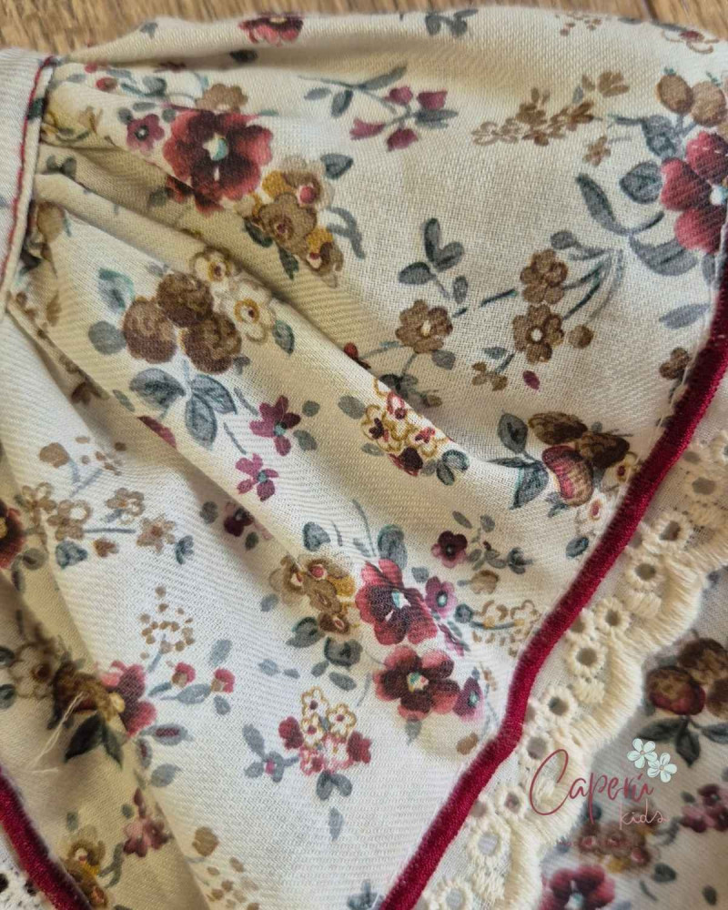Blusa Flores Samira Boétie - Moda Infantil Con Encanto