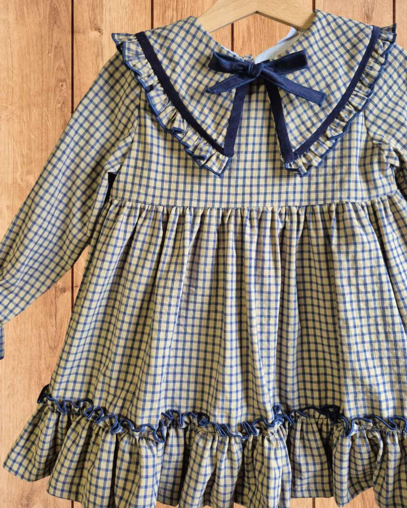 Vestido Cuadros Fiona Boétie | Ropa Para Niña Online