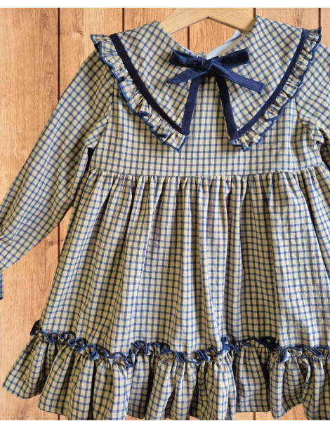 Vestido Cuadros Fiona Boétie | Ropa Para Niña Online