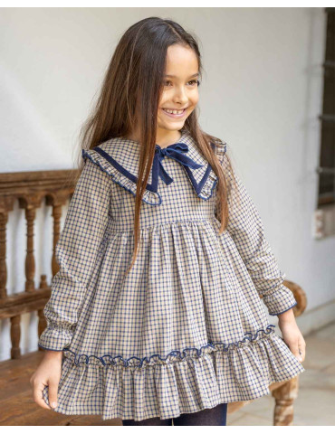 Vestido Cuadros Fiona Boétie | Ropa Para Niña Online 2