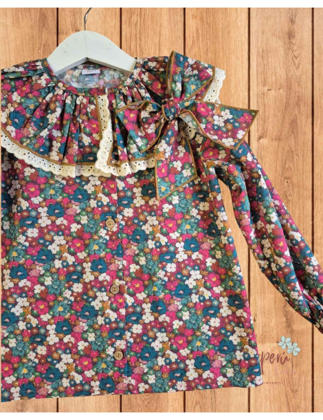 Blusa Flores Larsy Boétie