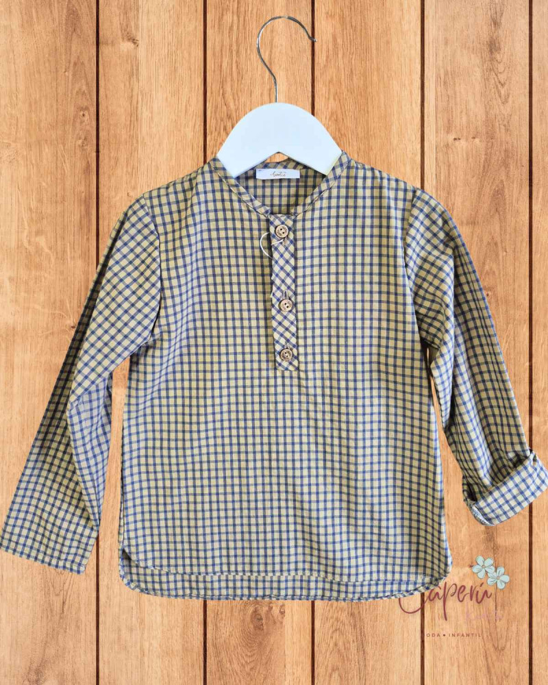 Camisa Niño Cuadros Fiona Boétie