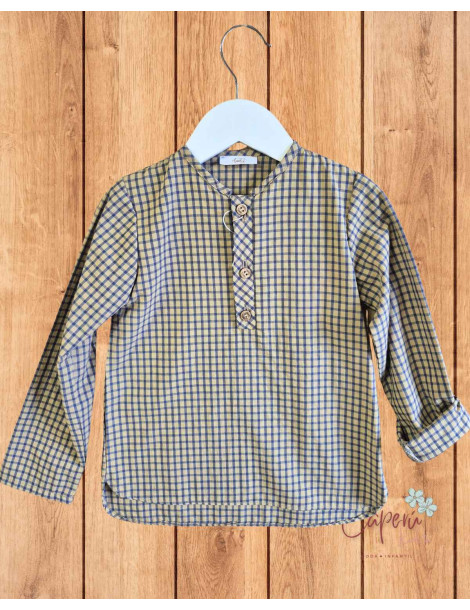 Camisa Niño Cuadros Fiona Boétie