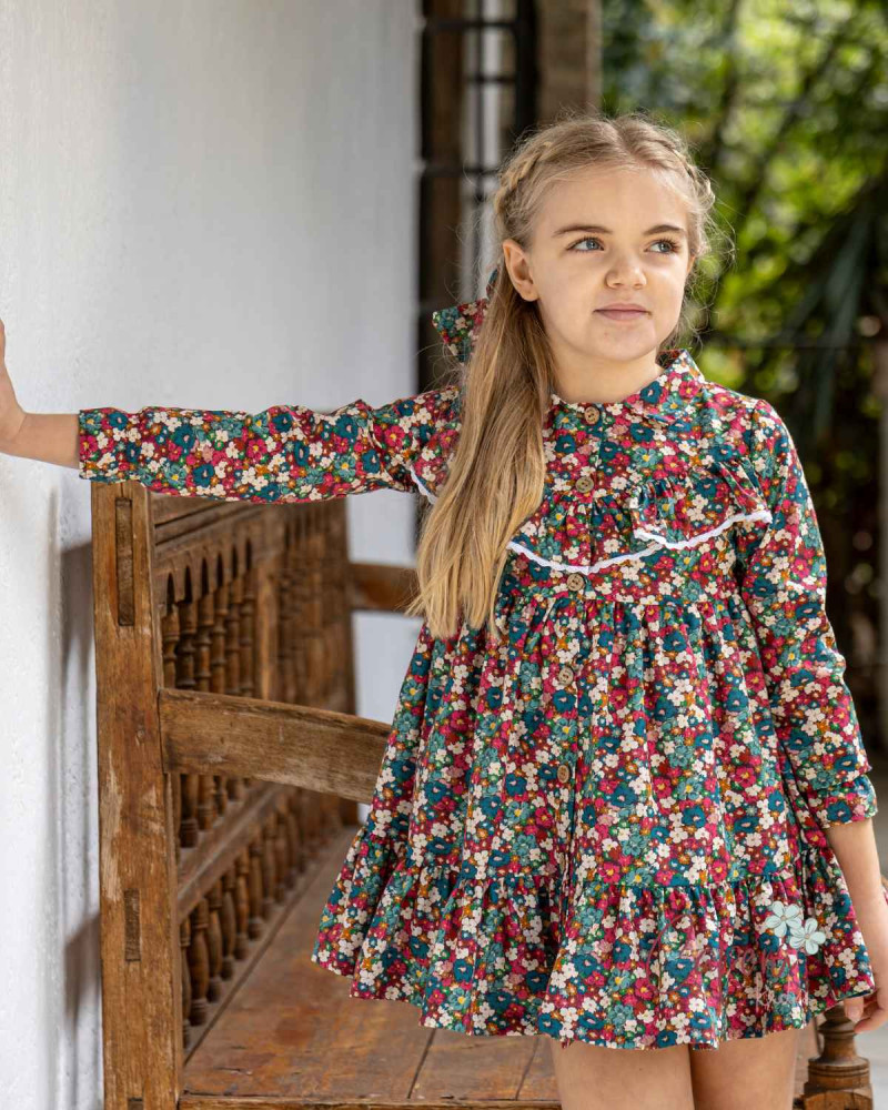 Vestido Flores Larsy Boétie