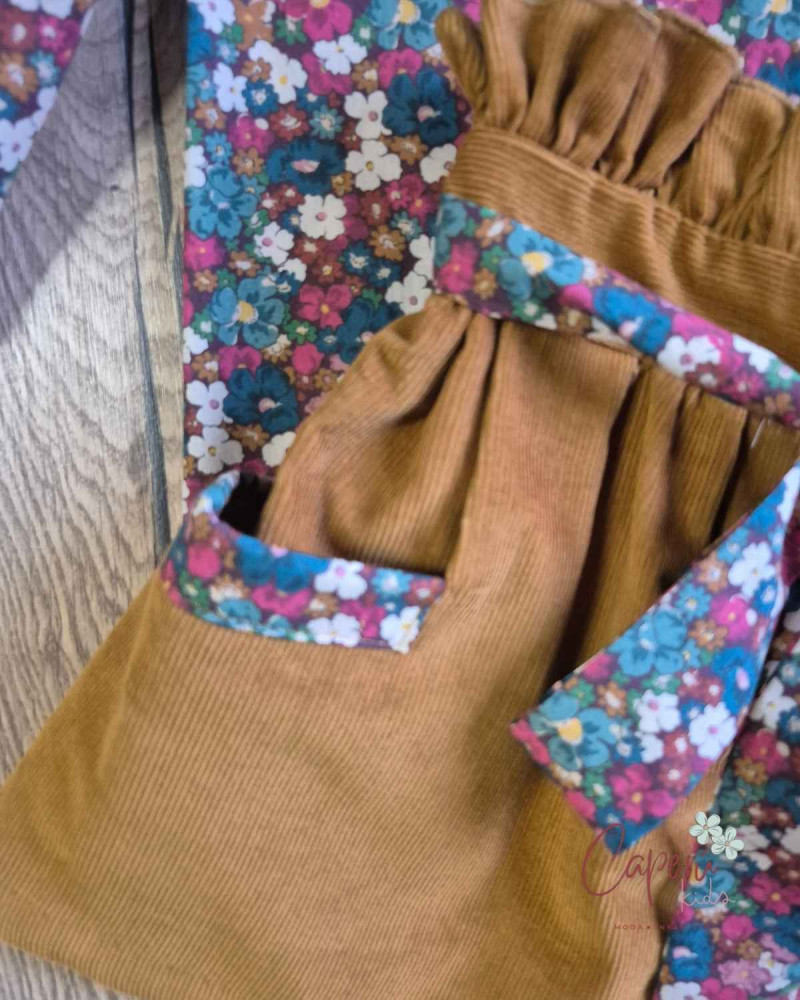 Falda Flores Larsy Boétie - Colección Infantil