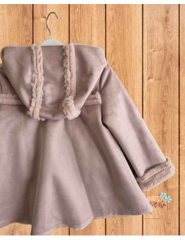 Adquiere Pelliza Rosa Capucha La Martinica 2