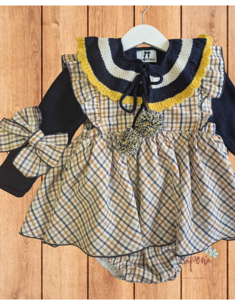 Conjunto Ranita Castaña La Martinica | Caperú Kids