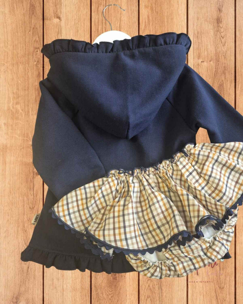 Conjunto Sudadera y Braga Castaña | La Martinica