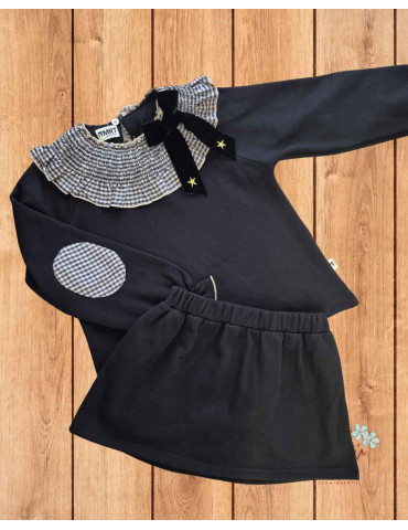 Conjunto La Martinica Sudadera Falda Felpa Nancy