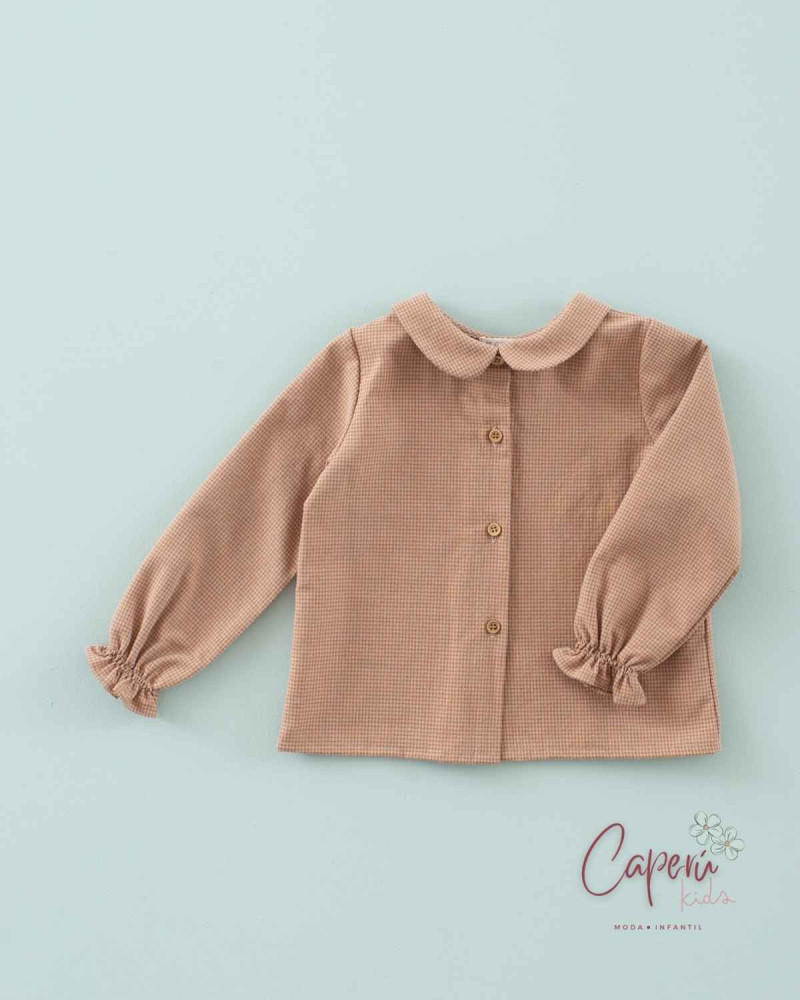 Camisa Cuello Bebé Minivichy Tofee Mi Canesú