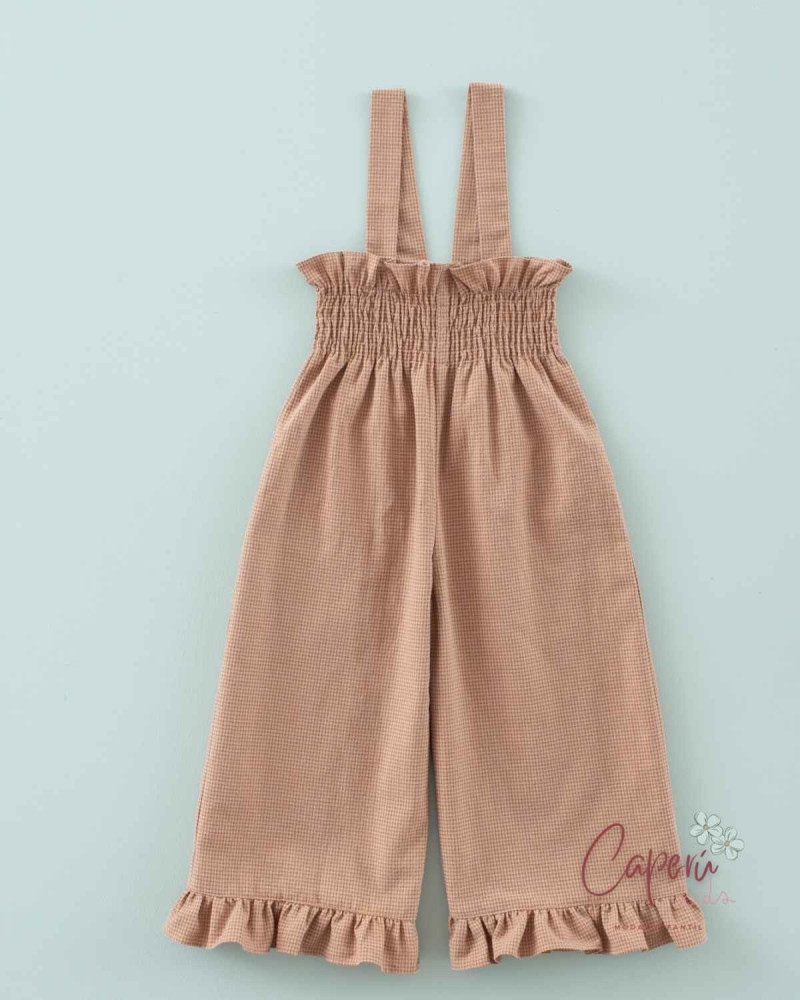 Pantalón Tirantes Minivichy Toffee | Mi Canesú | Caperú Kids