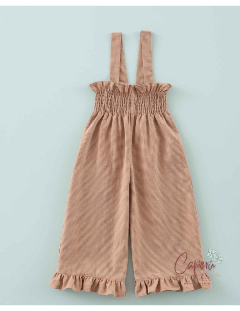 Pantalón Tirantes Minivichy Toffee | Mi Canesú | Caperú Kids
