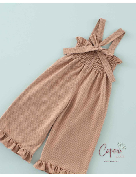 Pantalón Tirantes Minivichy Toffee | Mi Canesú | Caperú Kids