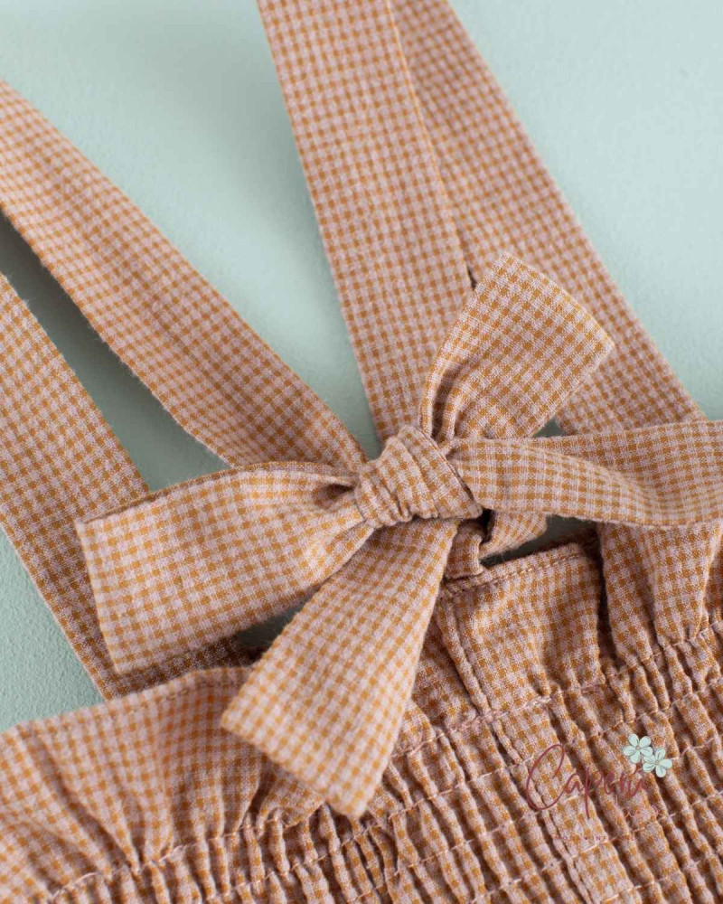 Pantalón Tirantes Minivichy Toffee | Mi Canesú | Caperú Kids