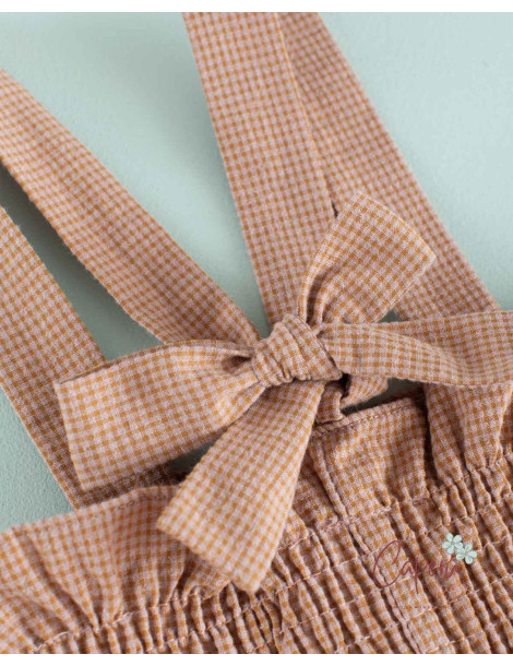 Pantalón Tirantes Minivichy Toffee | Mi Canesú | Caperú Kids