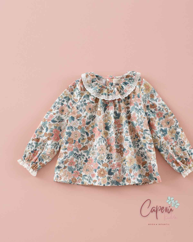 Camisa Liberty Calm Days Mi Canesú | Caperú Kids