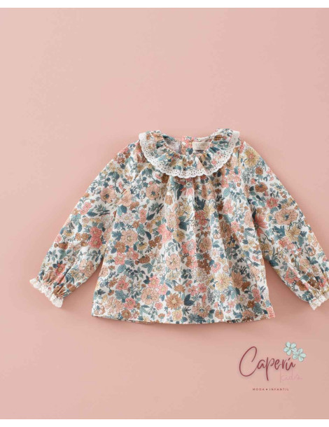 Camisa Liberty Calm Days Mi Canesú | Caperú Kids