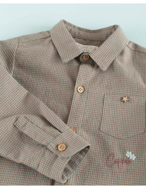 Camisa Niño Minivichy After Eight | Caperú Kids