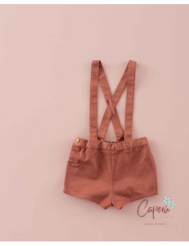 Mi Canesú Nacho Tinte Arcilla | Caperú Kids