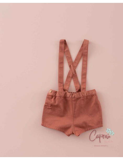 Mi Canesú Nacho Tinte Arcilla | Caperú Kids