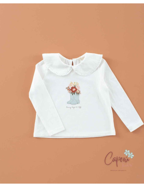 Camiseta Rainy Days Mi Canesú Online | Caperú Kids