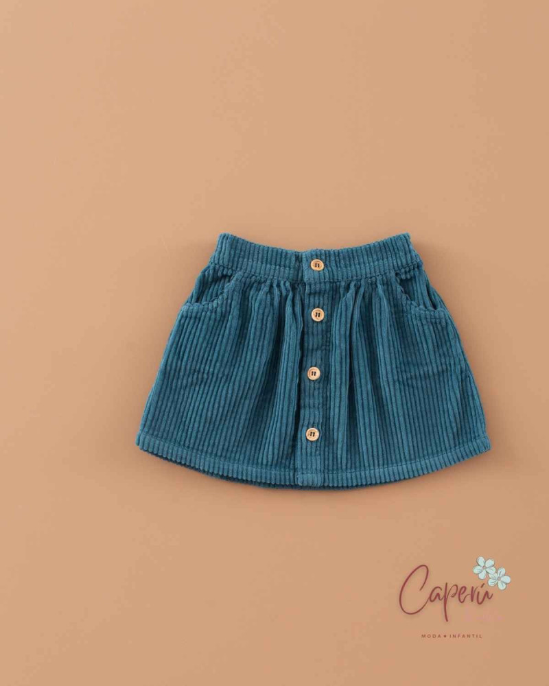 Falda Pana Blue Hope Mi Canesú - Colección Infantil