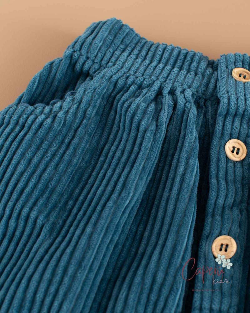 Falda Pana Blue Hope Mi Canesú - Colección Infantil
