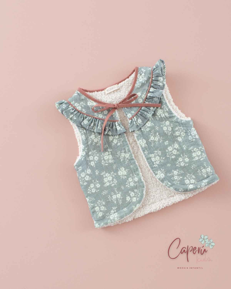 Chaleco Stone Flower - Mi Canesú | Caperú Kids