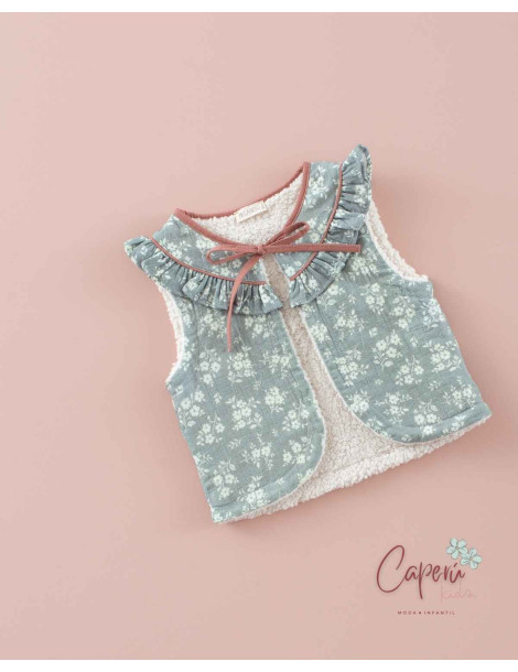 Chaleco Stone Flower - Mi Canesú | Caperú Kids