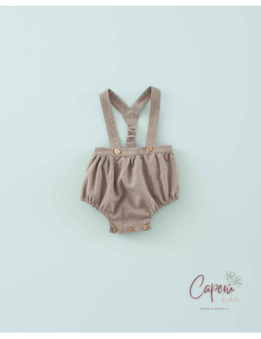 Peto Culotte Minivichy After Eight de Mi Canesú | Caperú kids