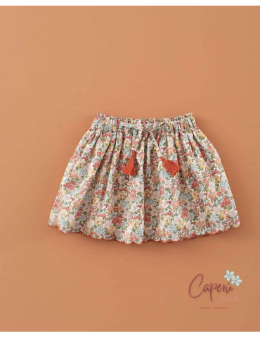 Minifalda Ondas Liberty Honey Dew | Ropa Infantil