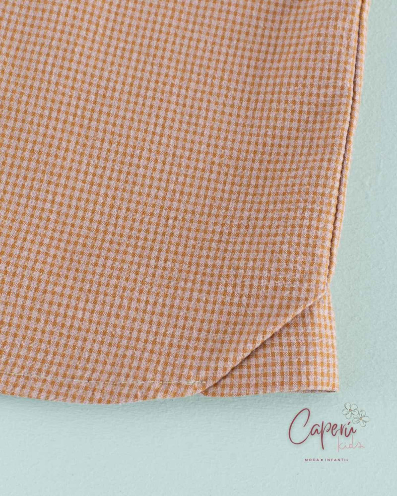 Bermuda Tirantes Minivichy Toffee | Mi Canesú | Caperú Kids