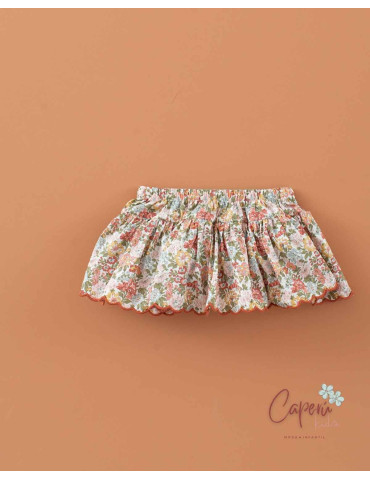 Minifalda Braga Liberty Honey Dew | Estilo Exclusivo