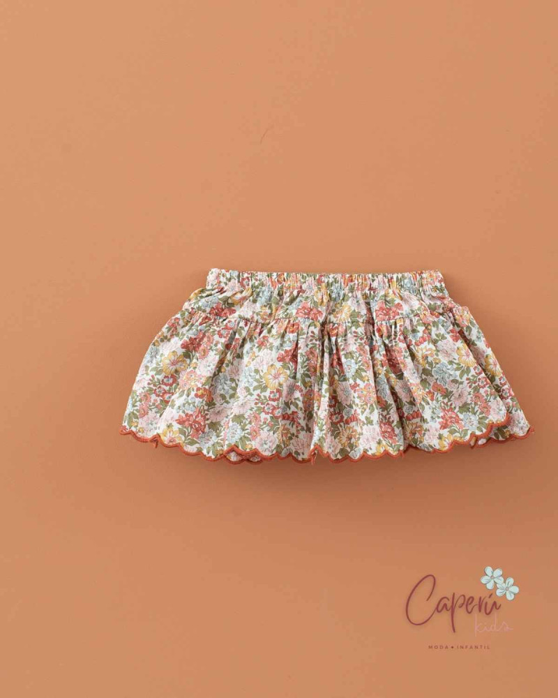 Minifalda Braga Liberty Honey Dew | Estilo Exclusivo